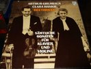 GRUMIAUX/HASKIL : BEETHOVEN SÄMTLICHE SONATEN FÜR KLAVIER UND VIOLINE 4LP BOX PH