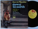 STEVIE WONDER Down To Earth TAMLA 272 LP mono deep groove, w. grand '66