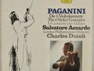 PAGANINI: 6 Violin Concertos, Accardo Dutoit Germany 5x LP Box Vinyl