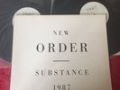 NEW ORDER - SUBSTANCE : EX UK 1ST ISSUE VINYL LP FACT 200 - SUPERB Pro Clean