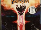 DESTRUCTION- INFERNAL OVERKILL (RARE).1ST PRESS 1985.STEAMHAMMER.SH0029 MINT/VG+