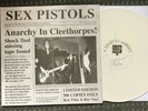 Sex Pistols ?– Anarchy In Cleethorpes  RARE WHITE VINYL LP Near Mint