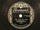 JAZZ ADELAIDE HALL ART TATUM This Time It's Love BRUNSWICK 6362 EE-