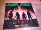 Overkill- Feel The Fire- Vinyl LP 1985 Noise Records German first Press