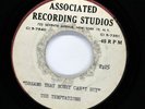 TEMPTATIONS DooWop ACETATE Boy Who Cried Love/Dreams That Money Can't Buy HEAR