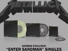 Metallica Enter Sandman Glow In The Dark 7“ Edition Vinyl German Exclusive LP CD