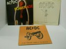 AC/DC For Those About To Rock Flick of The Switch & Powerage 3 Vinyl Albums