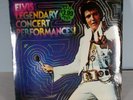 ELVIS PRESLEY-  LEGENDARY CONCERT PERFORMANCES 2 LP SEALED