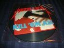 Metallica Kill Em All Picture Disc Blue Lettering Original