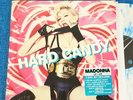 MADONNA HARD CANDY 12'' VINYL BLUE PINK MARBLE COLORED + CD 2008 Promo Hype