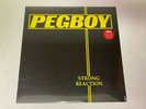 PEGBOY STRONG REACTION LP RECORD NEW/SEALED CLASSIC MIDWEST PUNK ROCK