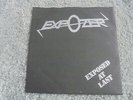 Expozer - Exposed At Last 1980 UK 45 HIT HARD with Insert   NWOBHM
