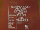 REINE GIANOLI / SCHUMANN complete piano works vol.1 / ADES