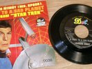 LEONARD NIMOY MR SPOCK Visit To A Sad Planet / Star Trek Theme 45 Picture Sleeve