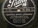 78 RPM PIROGUIERS BADOUMA - BAWOUMBOU MISSION OGOOUE CONGO/GABON  PATHE PA 2554