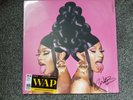 Cardi B Megan Thee Stallion Wap Limited Gold Edition Signed Vinyl LP