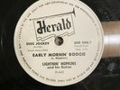 Blues 78 Lightnin Hopkins - Early Mornin' Boogie HERALD flexi