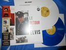 ELVIS PRESLEY. 'Le retour d'Elvis' & 'His hand in mine' . Blue & white.  Limited