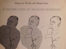 A CELEBRATION OF RICHARD RODGERS LP 1972  Cast Album