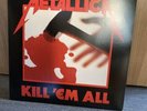 METALLICA KILL’EM ALL VINYL LP RED TRANSPARENT RARE RE-RELEASE 89