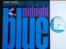 KENNY BURRELL MIDNIGHT BLUE LP US BLUE NOTE STEREO  VG+
