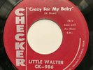 Little Walter ?– Crazy For My Baby / Crazy Legs - Checker 986. VG+