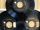 3 DIFF. RARE BACK TO BACK HITS WATCHING THE WHEELS JOHN LENNON 45s STORE STOCK