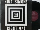 Nina Simone LP “Right On ”   Roker 6001   VG++ Soul Jazz