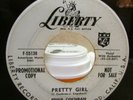 ROCKABILLY EDDIE COCHRAN LIBERTY 55138 PRETTY GIRL/TERESA DJ COPY