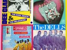 SOLID SMOKE R&B x4 LP Lot: The DELLS / SPANIELS / MANHATTANS / DEE CLARK   #9291