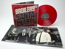 BROILERS - SANTA MUERTE LP - rot red Vinyl limitiert RAR Schallplatte Punk Oi 