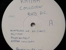 The RUTS / RUTS DC Rhythm Collision Vol. 1 WHITE LABEL LP + band letter - Punk