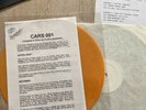 GARY NUMAN CARS RANDOM REMIXES 12” ORANGE VINYL/PROMO