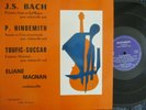 ELIANE MAGNAN J.S.BACH SUITE SOLO HINDEMITH ACHTAROUT ACH 901 FRANCE