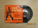 EDDIE COCHRAN=C'MON EVERYBODY  E.P.  P/C  VG+