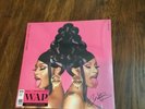 Cardi B WAP Vinyl Limited Edition Clear Megan Thee Stallion signed Autograph New