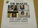 Apple Records Beatles Long And Winding Road 1st press not 45 rpm PS only