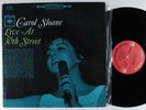 CAROL SLOANE Live At 30th Street COLUMBIA LP VG+ 2-eye *