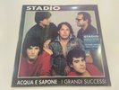 LP STADIO ACQUA E SAPONE I GRANDI SUCCESSI VINILE TURCHESE NUOVO E SIGILLATO