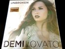 DEMI LOVATO  - UNBROKEN  TAN  VINYL  LP  *SMALL SLEEVE CREASE*