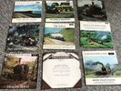 9 X ARGO TRANSACORD RECORDINGS: PACIFIC POWER, BRITANNIAS & EXIBITIONIST CON  EX