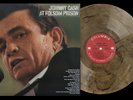 Johnny Cash ?At Folsom Prison Exclusive VMP Tan Black Vinyl LP ROTM & Bandana