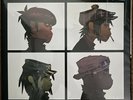RARE Gorillaz - Demon Days RED Transparent Vinyl 2xLP Vinyl Me Please Exclusive