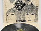 THE BEATLES 'Revolver' 1966 Vinyl LP Black & Yellow Labels In Flipback - C81