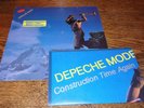 Depeche Mode Construction Time Again Includes poster Mute Records 1983