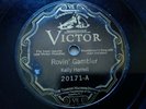 Kelly Harrell 78rpm Single 10-inch Victor Records VE #20171 Rovin' Gambler