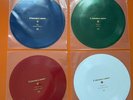 Black Midi Cavalcade Set of 4 EU and US Flexidiscs Flexis Green Blue White Red