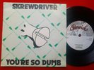 You're So Dumb Chiswick S11 w/PS Punk KBD UK 1977 EX+