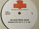 Van Halen Special Encore-The Source NBC 83-19 3 x LP Promo Transcription