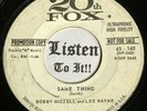 50s Piano Rocker Rockabilly 45 BOBBY MIZZELL & LEE WAYNE Same Thing 20th FOX mp3